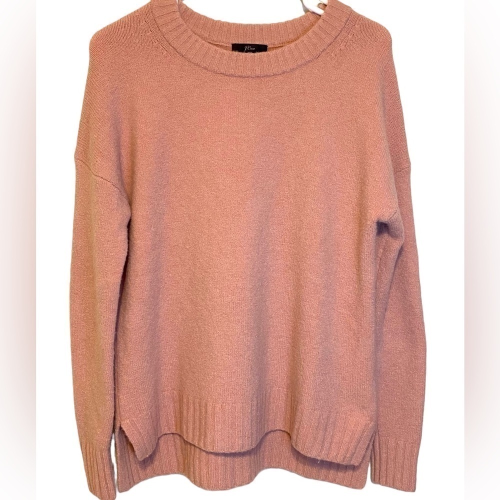 J.CREW Merino Wool/ Alpaca blend Oversized Crewneck Supersoft Sweater Size XS